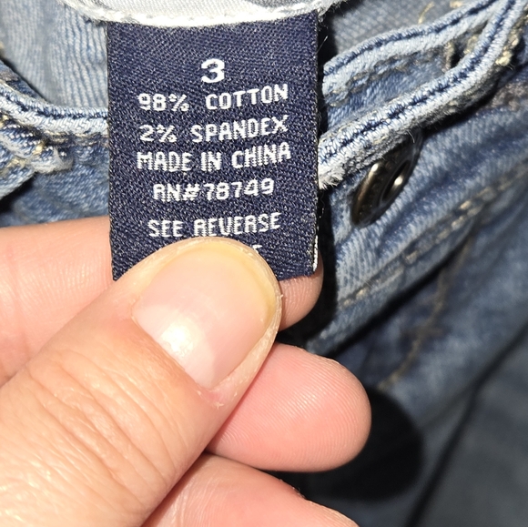 #### BLUE ASPHALT RIPPED SKINNY JEANS OVERALL - Picture 5 of 6